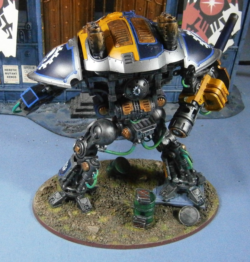 Adeptus Mechanicus House Krast Knight Paladins Painted Wargaming Hub